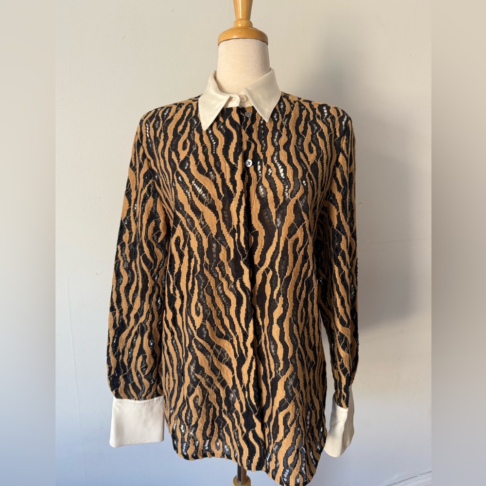 3.1 Phillip Lim size 8 women’s button down shirt